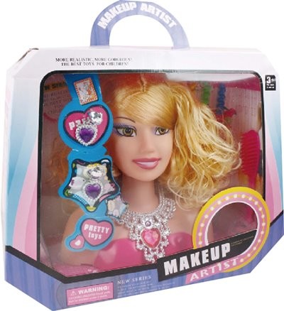 BUSTO MUÑECA ARTISTA