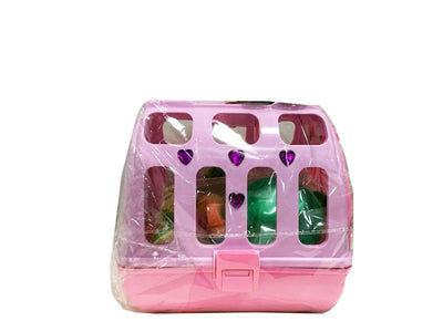 CESTA PERRITOS CON ACCESORIOS