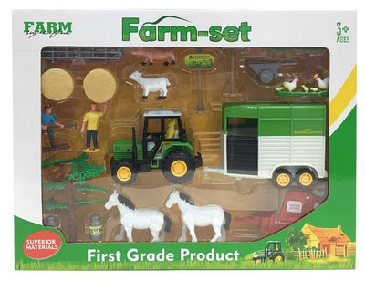 CONJUNTO AGRICOLA TRACTOR C/REMOLQUE