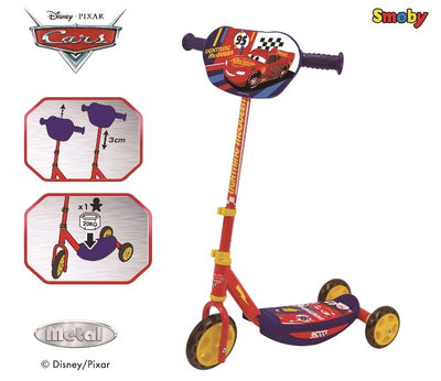 PATINETE 3 RUEDAS CARS