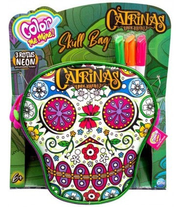 CMM BOLSO  CALAVERA CATRINAS