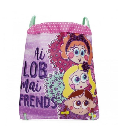 SACO TEXTIL LILA CHAMOY